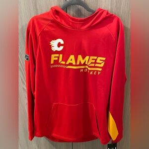 Fanatics Authentic Calgary Flames Pro Red Men’s Hoodie